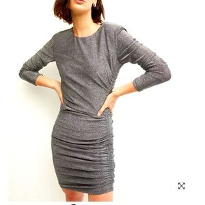 Verionica Beard Cyrus Metallic Dress